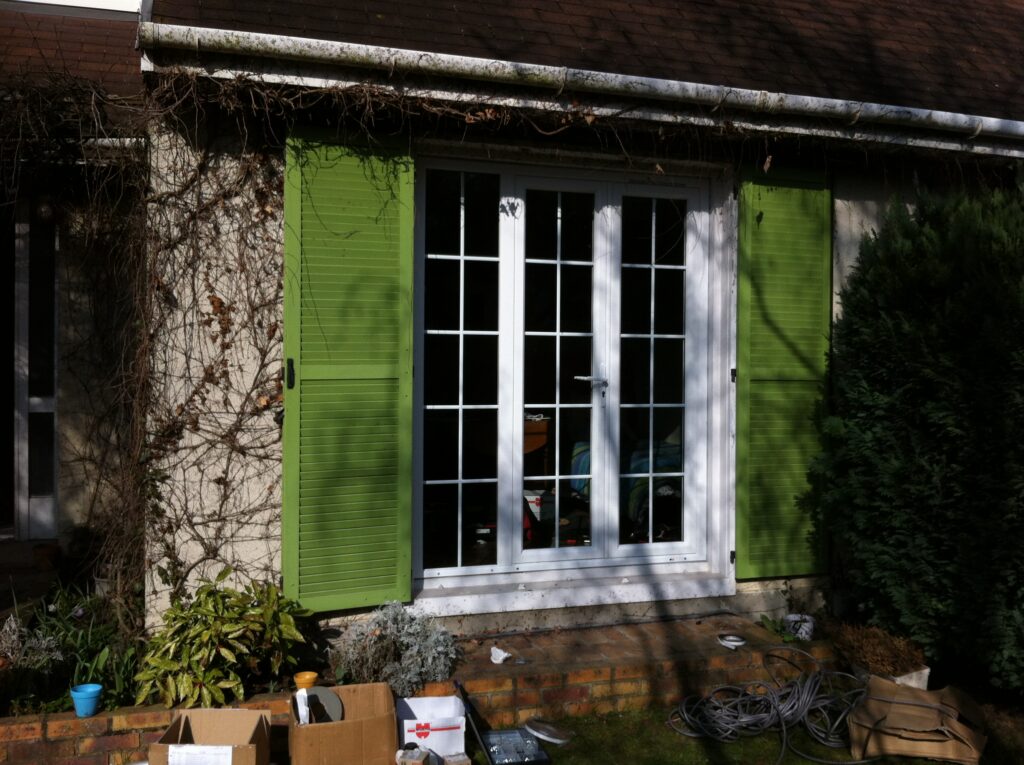 porte-fenêtre pvc avec petits bois